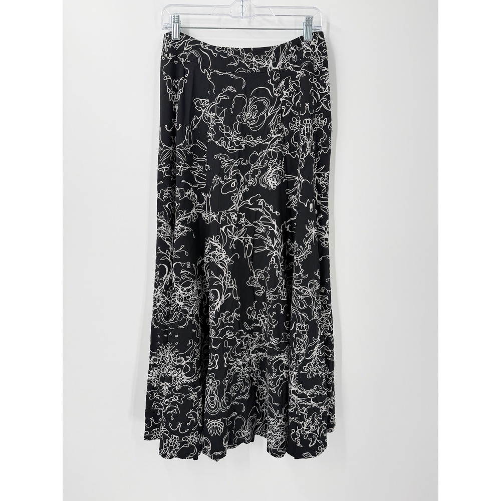 Soft Surroundings Maxi Skirt Womens sz S Practical Magic Whimsical office artsy